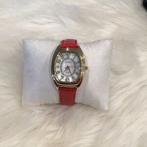 Gossip Red and Gold Women's Watch